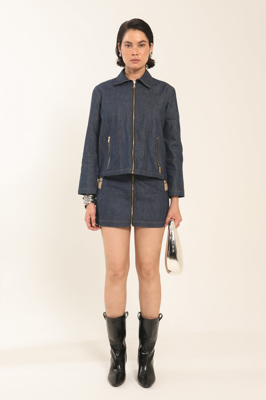Indigo Zip Set