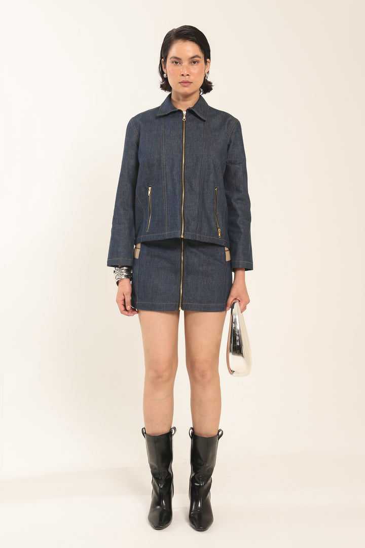 Indigo Zip Set