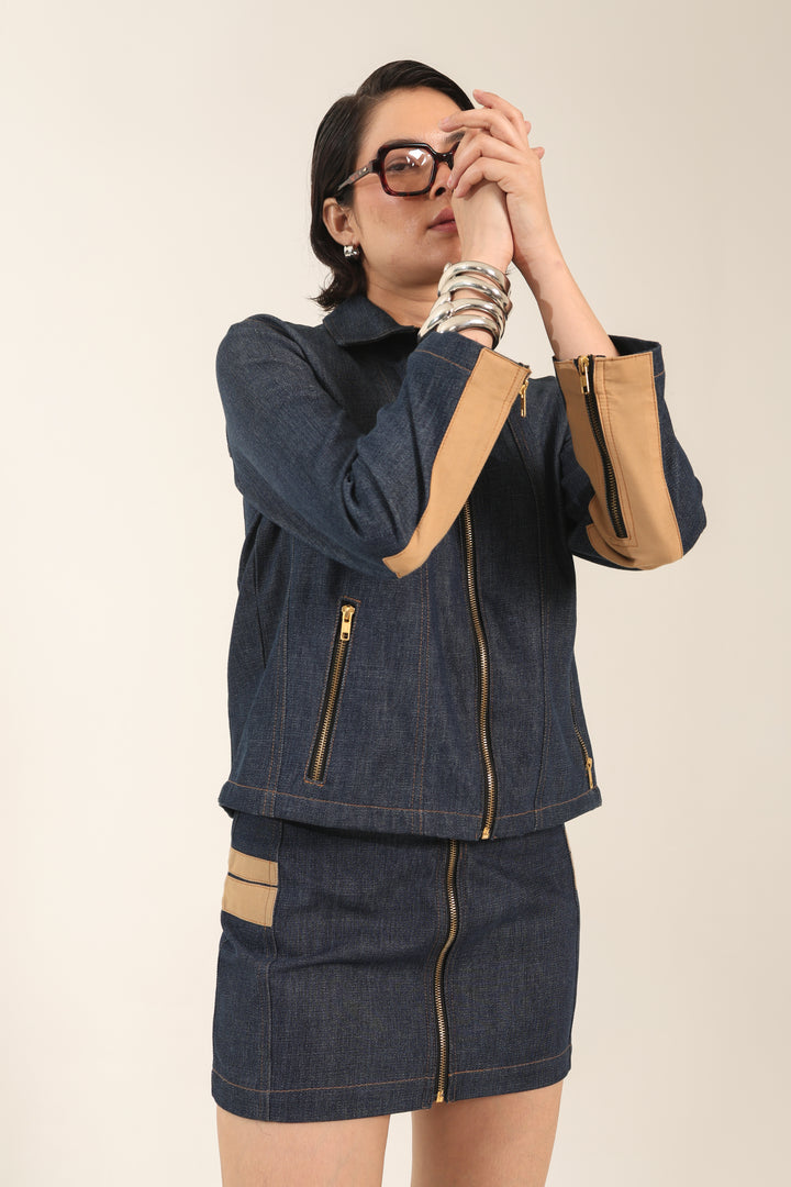 Indigo Zip Set